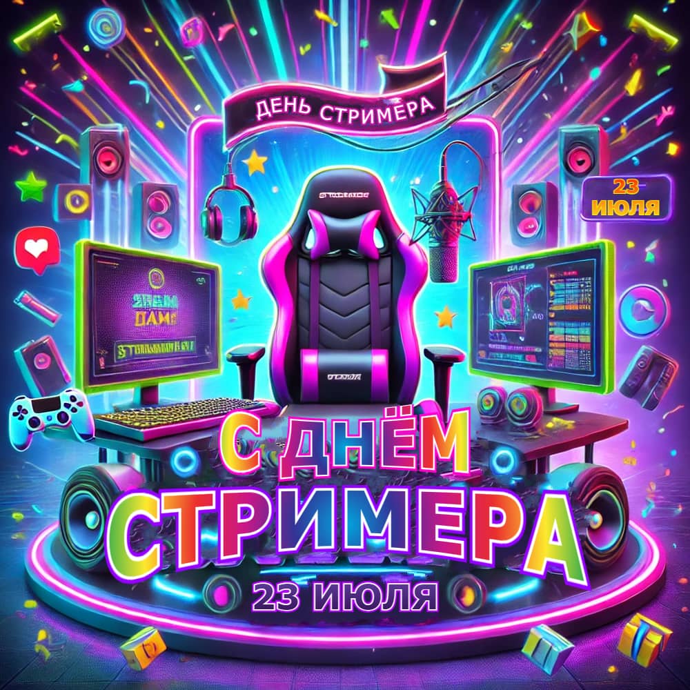 С Днём Стримера