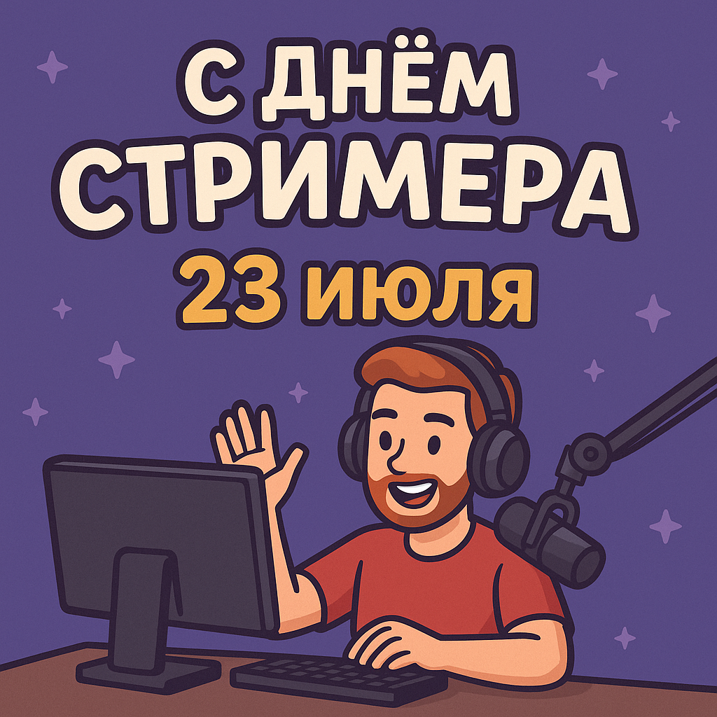 С Днём Стримера
