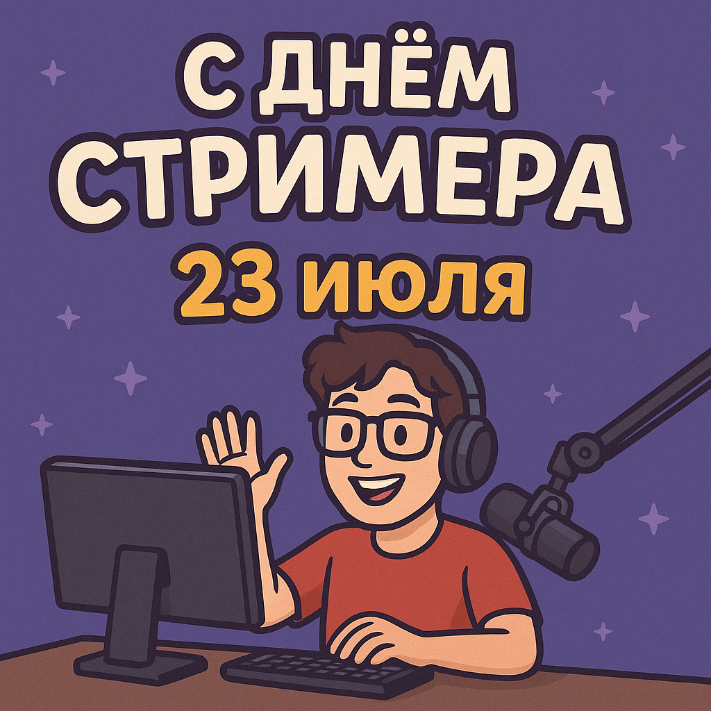 С Днём Стримера