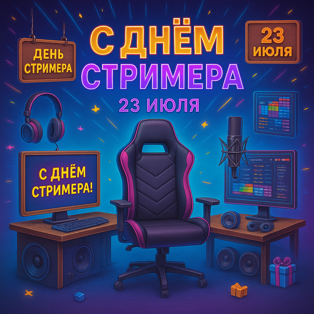 С Днём Стримера